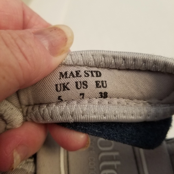 Hotter “Mae” blue Comfort Concept sandal Womens Size 7 - Picture 3 of 5